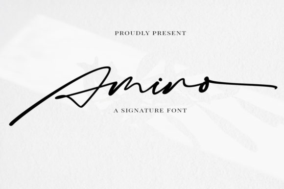 Amino: The Script Font That Elevates Modern Marketing Typography