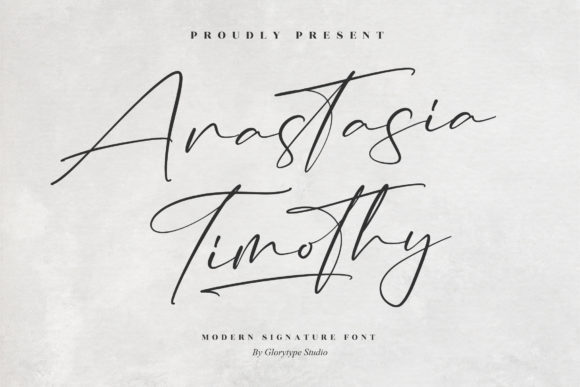 Anastasia Timothy: A Delicate Script Font for Modern Campaign Design