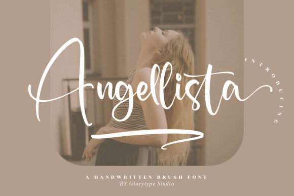 Angellista: A Graceful Script Font for Elegant Editorial Design