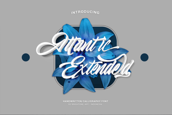 Atlantic Extended: A Premium Script Font for Branding