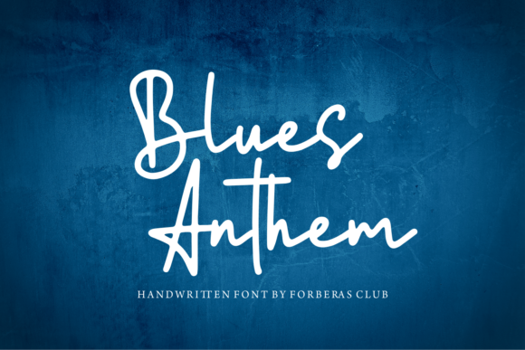 Blues Anthem: A Premium Script Font for Brand Campaigns