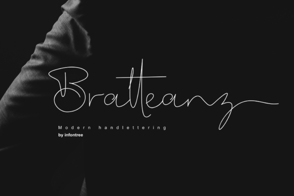 Bratteanz: An Elegant Script Font for Editorial Design