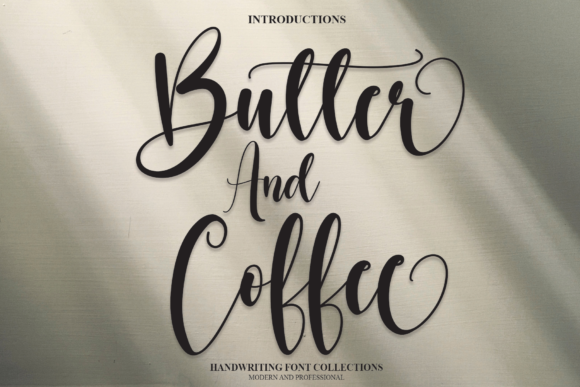 Butter and Coffee: A Handwritten Font for Your Brand
