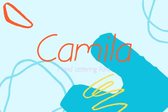 Camila: The Handwritten Font That Adds Personality to Campaign Designs