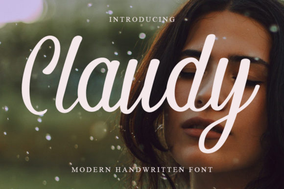 Claudy: A Handwritten Font That Elevates Modern Web Design