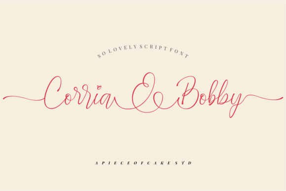 Corria Bobby: A Delicate Script Font for Crafters and Product Makers