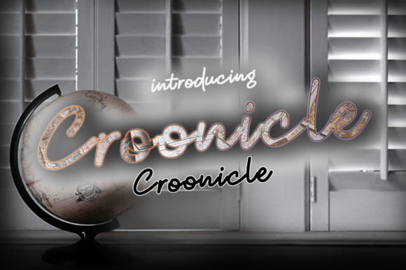 Croonicle: A Bold Script Font for Your Brand