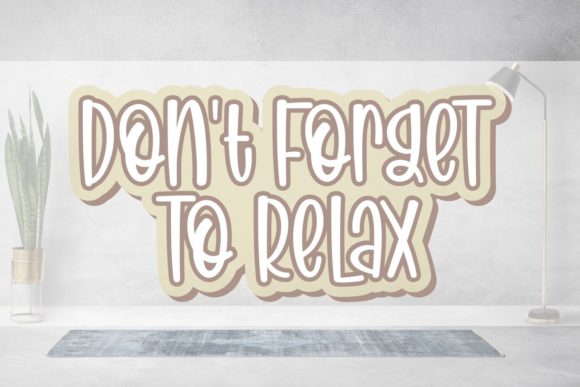 Don t Forget to Relax: A Review of the Handwritten Typeface