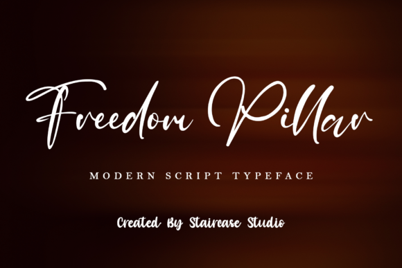Freedom Pillar: A Modern Script Font for Web Design
