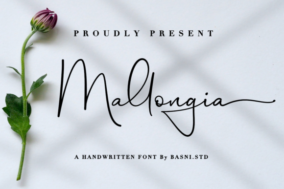 Mallongia: A Modern Handwritten Font for Makers