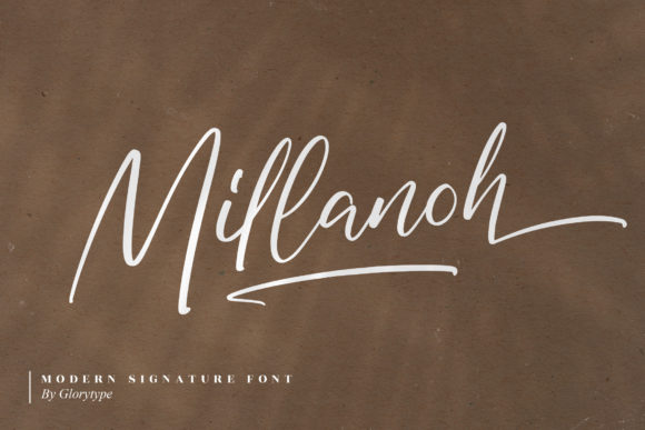 Millanoh: Elevating Editorial Design with a Touch of Calligraphy
