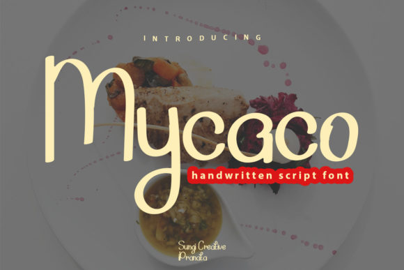 Mycaco: A Handwritten Font for Makers