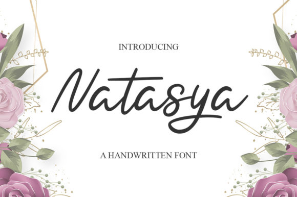 Natasya: A Timeless Script Font for Elegant Editorial Design