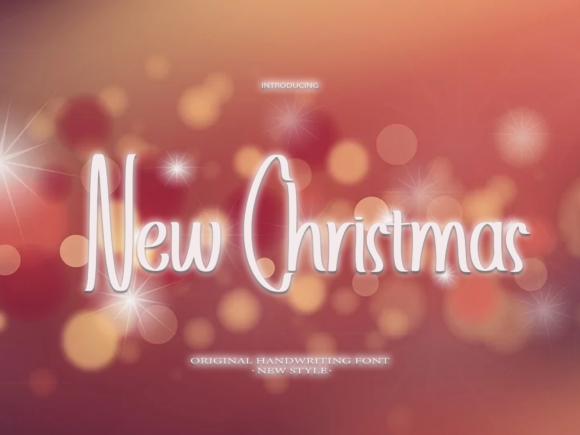 New Christmas: A Handwritten Font for Your Brand