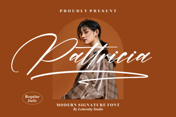 Pattricia: A Graceful Script Font for Web Design Projects