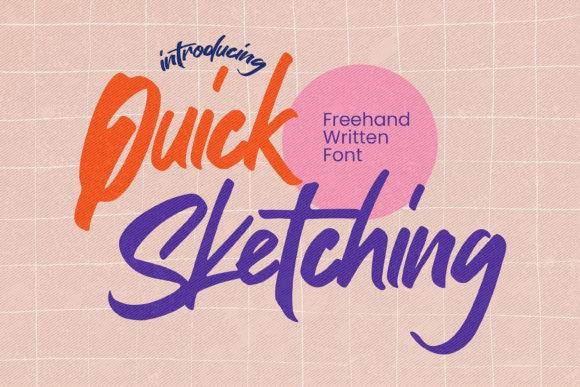 Quick Sketching: The Urban Font for Bold Campaigns