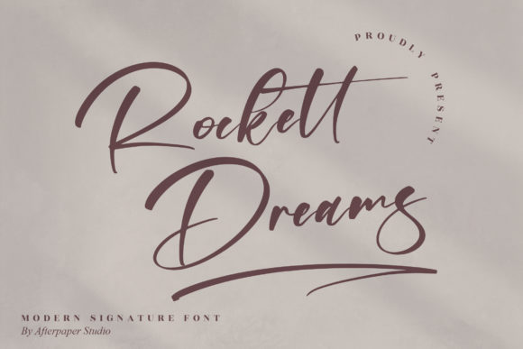 Rockett Dreams: A Script Font for Web Design