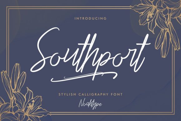 Southport: A Signature Script Font for Campaigns